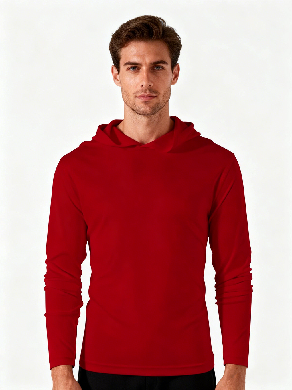 ZBORIBER Mens Hoodies Pullover Performance Lightweight Hoodies For Men Dry Fit Wicking  Sweatshirt