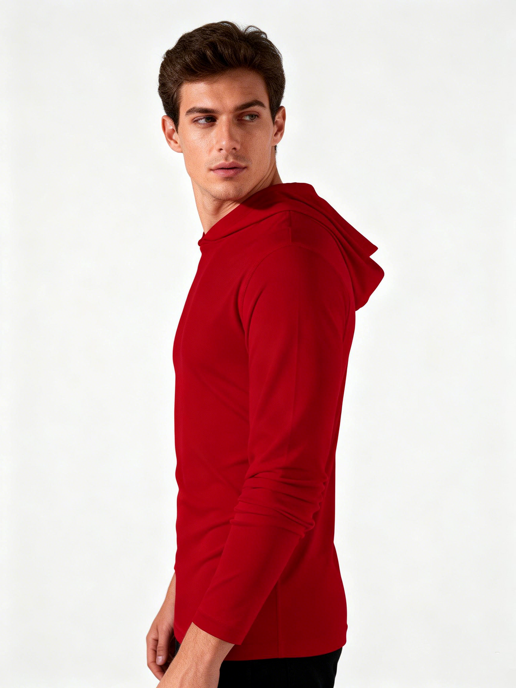 ZBORIBER Mens Hoodies Pullover Performance Lightweight Hoodies For Men Dry Fit Wicking  Sweatshirt