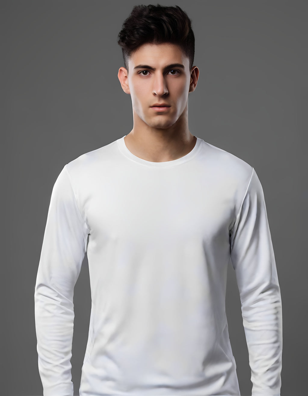 ZBORIBER Men's Quick-Dry Active Long Sleeve Shirts - Moisture Wicking, 5-Pack, Sizes S-3XL