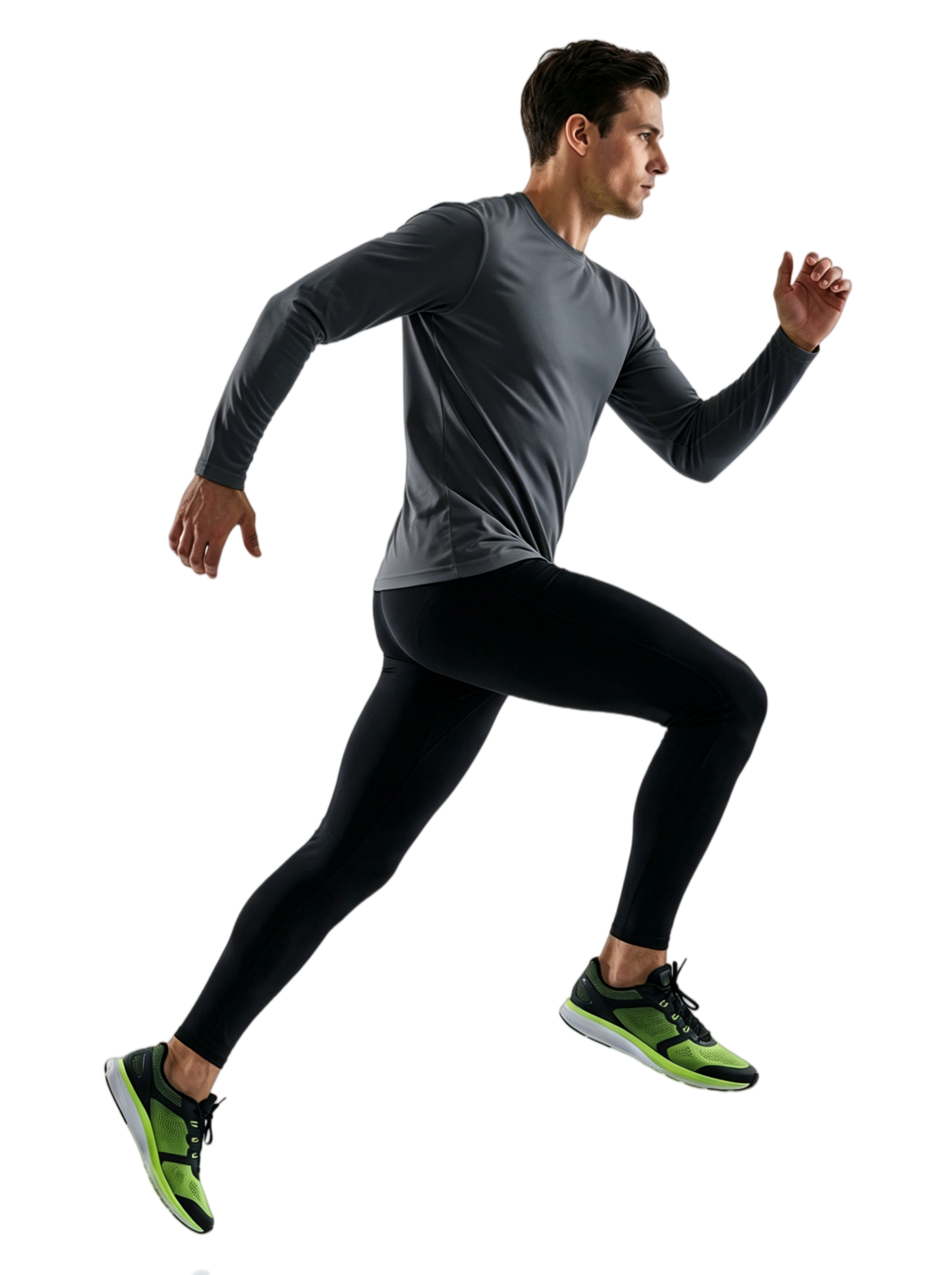 ZBORIBER Men's Quick Dry UPF 50+ UV Sun Protection Moisture Wicking Long Sleeve T-Shirt for Casual Workout,Sizes S-3XL,Titanium