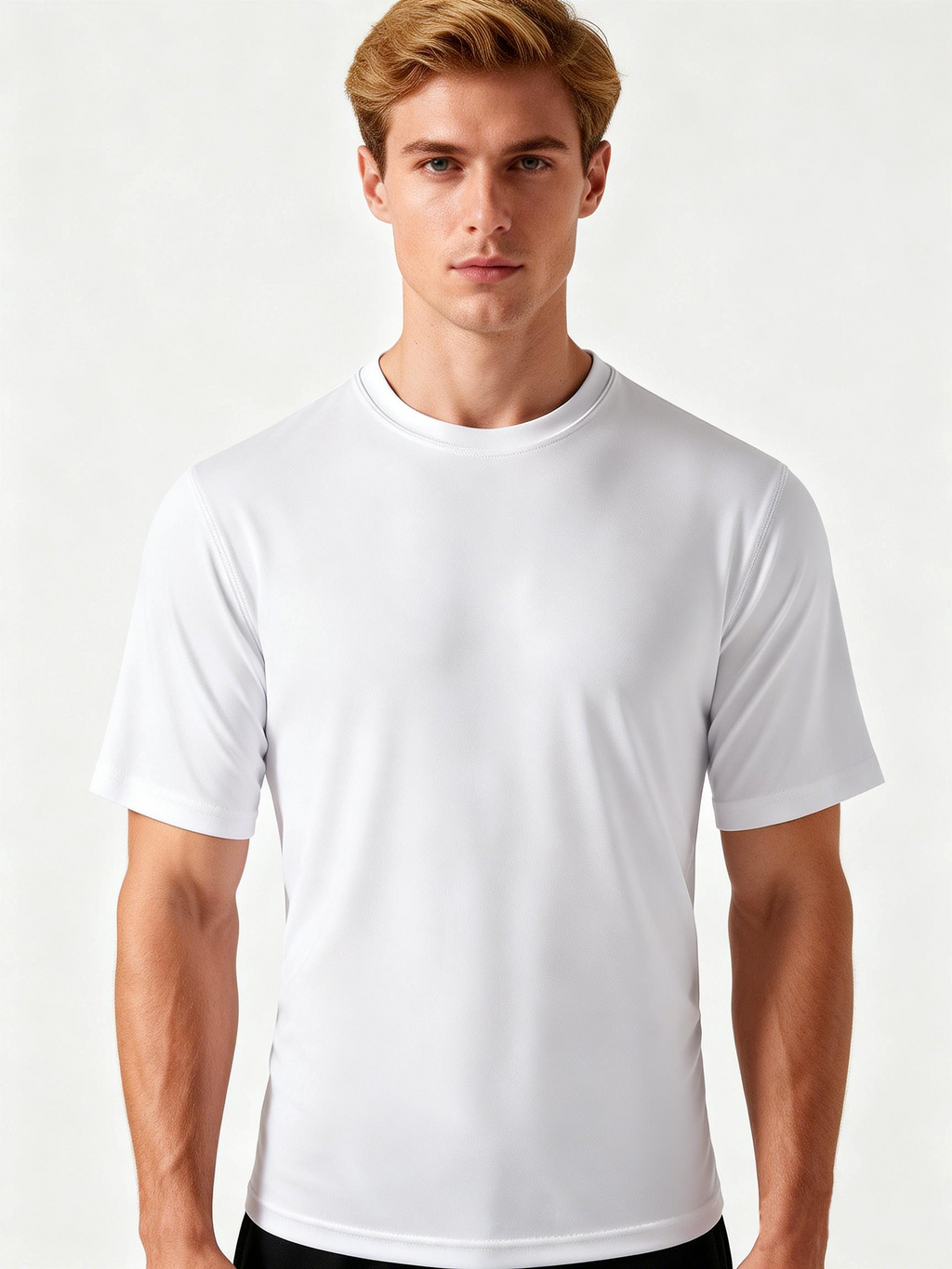 ZBORIBER Men's Sport Tops Dry Fit Gym Wicking Athletic T-Shirts Workout Shirts,Short-Sleeve, Sizes S-3XL