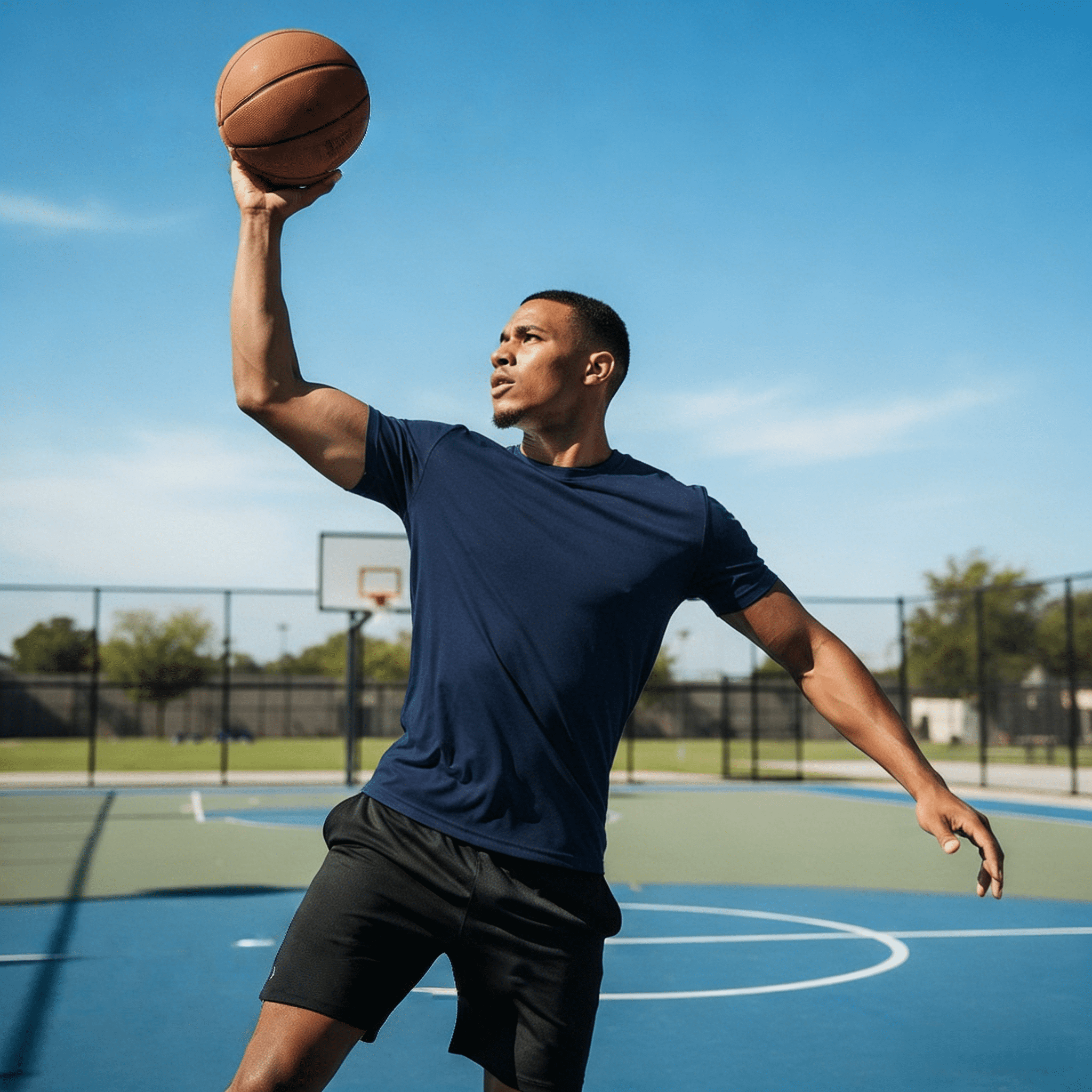 ZBORIBER Men's Quick-Dry Fit Gym Wicking Athletic Workout Short-Sleeve T-Shirts Sizes S-3XL,Navy