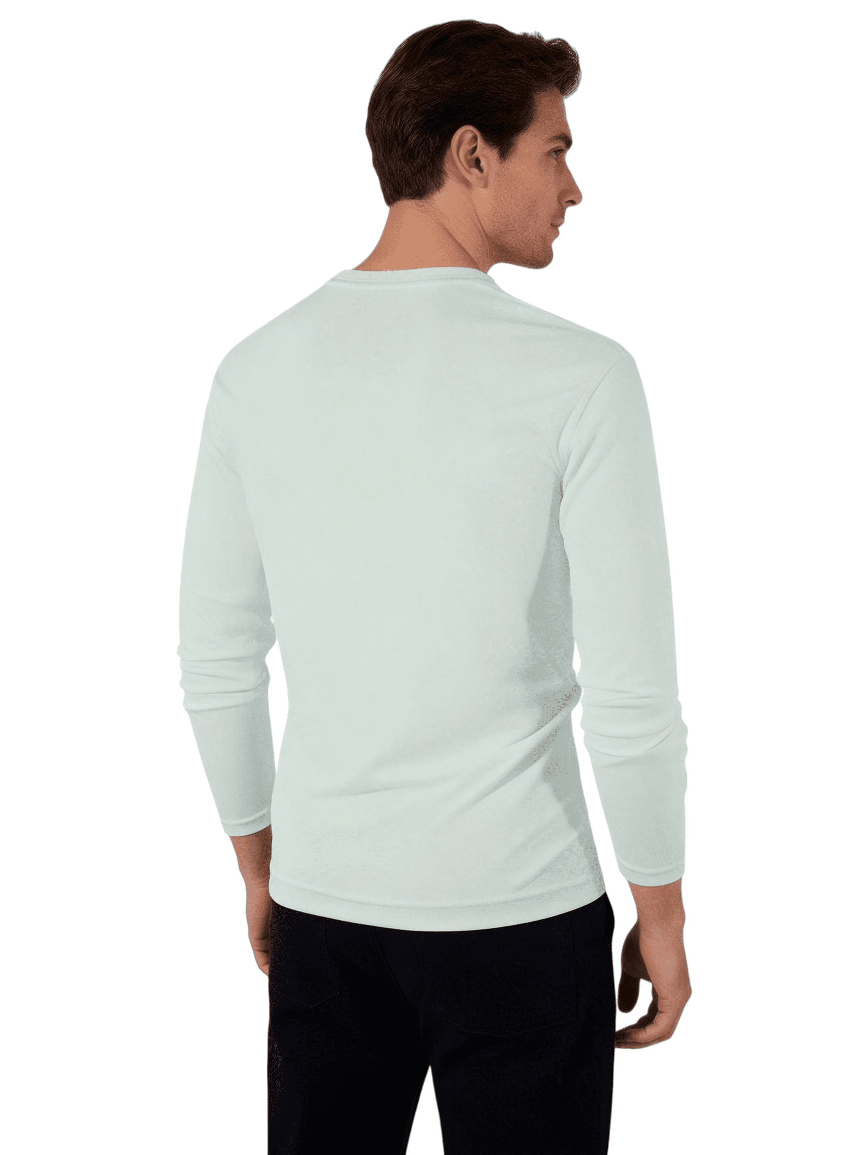ZBORIBER Men's Quick Dry UPF 50+ UV Sun Protection Moisture Wicking Long Sleeve T-Shirt for Casual Workout,Sizes S-3XL,Silver