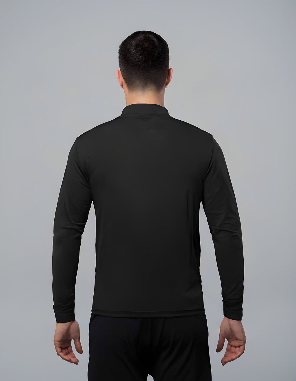 ZBORIBER Men's Quick-Dry Long Sleeve Shirts 3-Pack, Moisture Wicking, UPF 50+, Sizes S-3XL